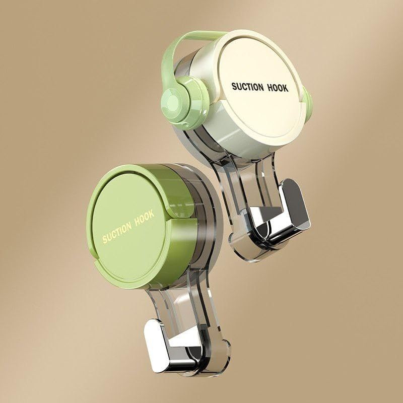 Ultra-Strong Vacuum Suction Hooks – Heavy-Duty No-Drill Wall Hooks (Pack of 2)