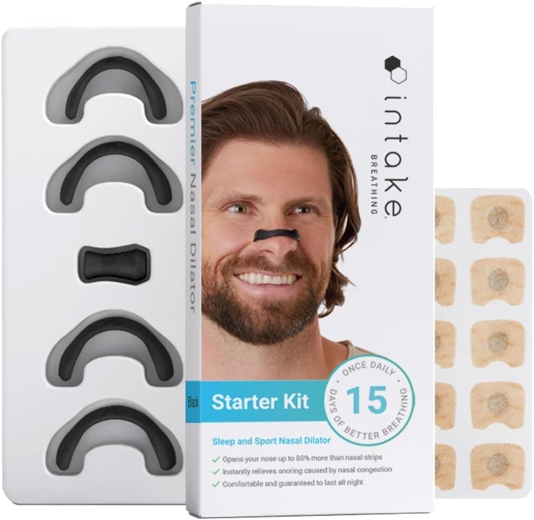 Breathing Nasal Strip Starter Kit | Easy Breathing & Snore Relief
