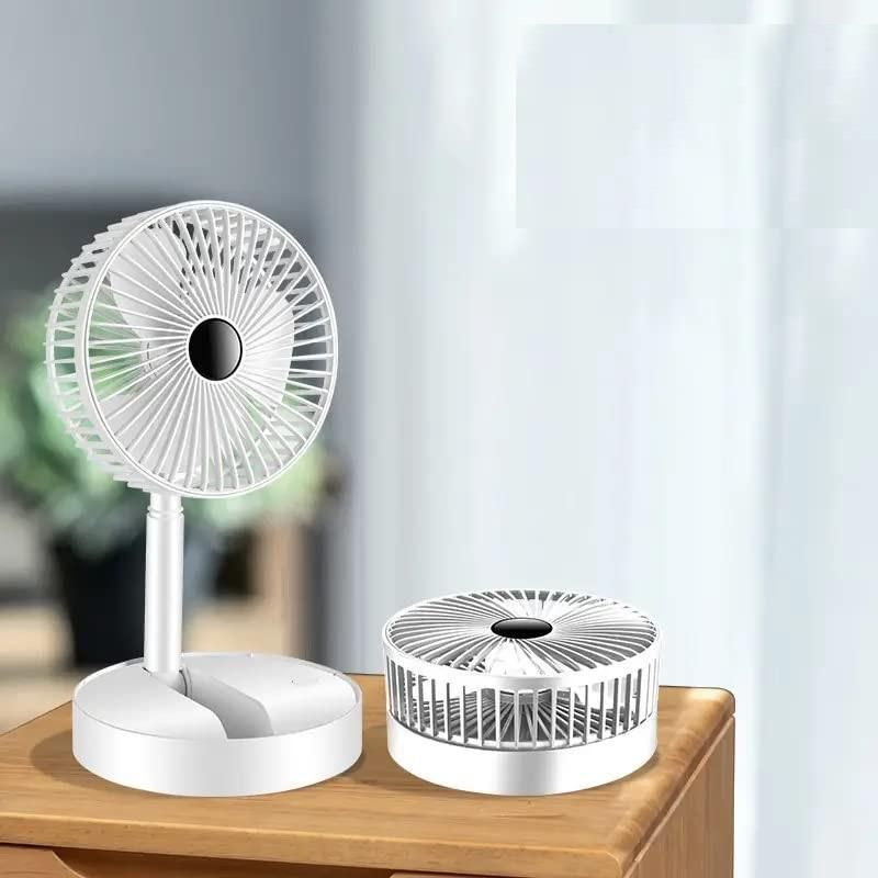 Powerful Rechargeable Table Fan | Portable, Compact & Long-Lasting Cooling