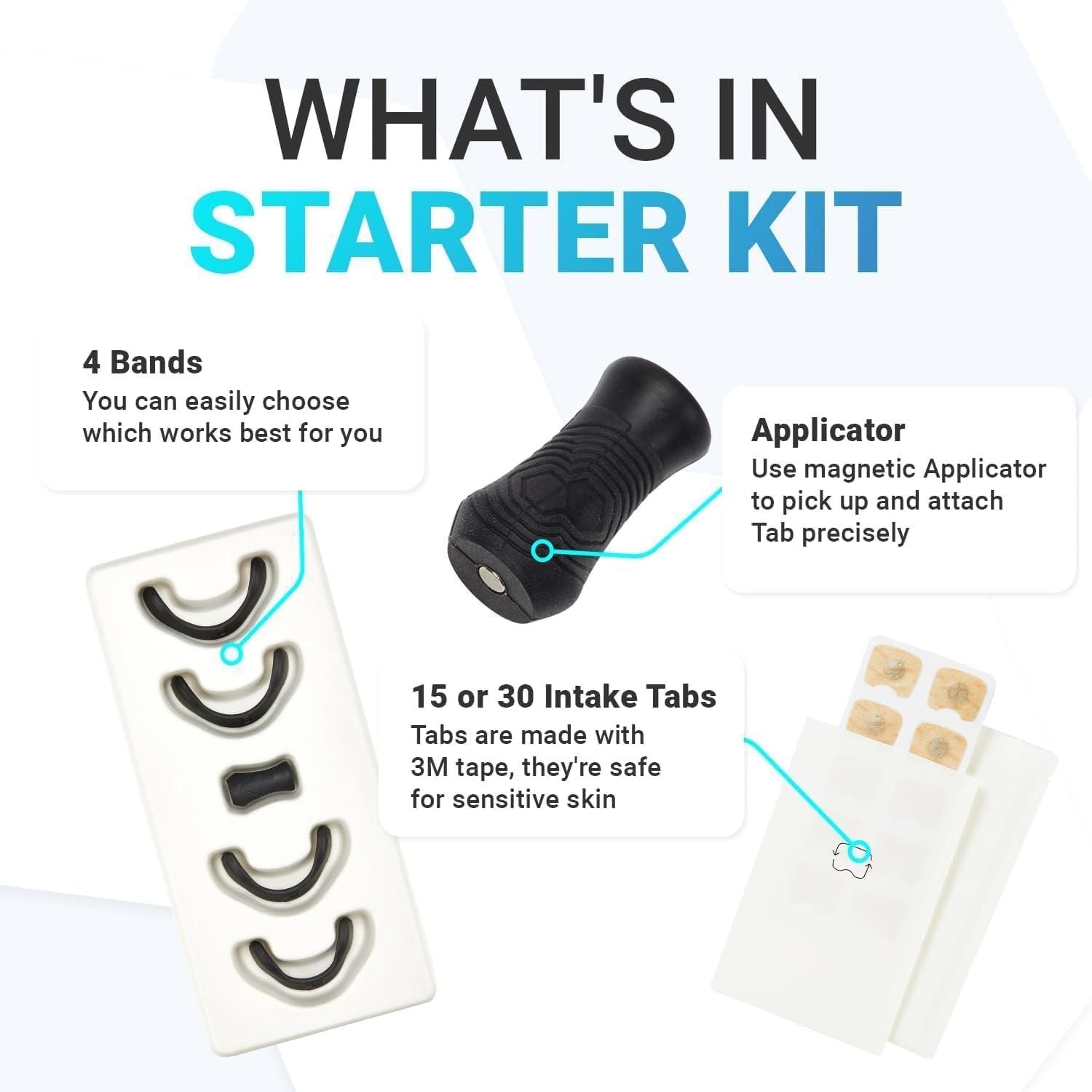 Breathing Nasal Strip Starter Kit | Easy Breathing & Snore Relief