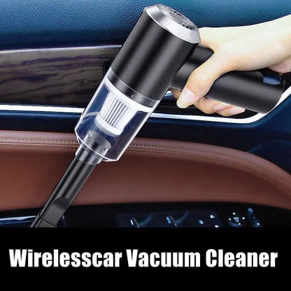 Wireless Car Vacuum Cleaner 120W – 2-in-1 Air Duster with 6000Pa Suction & HEPA Filter