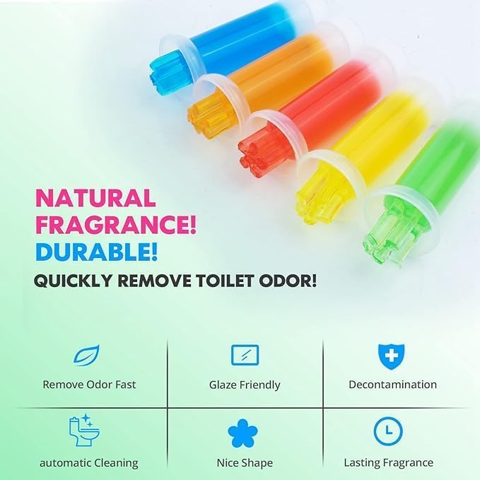 FlushBloom Pods – Automatic Bathroom Freshness & Cleaning System (Long-Lasting)