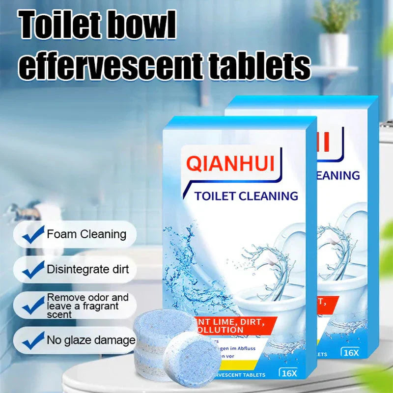 Automatic Toilet Cleaning Tablets (10/Pack) | Fresh, Stain-Free & Easy Cleaning